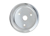 Mr Gasket 4972 Chrome Plated Steel Crankshaft Pulley; Single Groove; Short Water Pump; - Truck Part Superstore