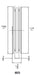 Mr Gasket 4973 Chrome Plated Steel Crankshaft Pulley; Double Groove; Short Water Pump; - Truck Part Superstore