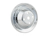 Mr Gasket 8826 Chrome Plated Steel Water Pump Pulley; Single Groove; Small Block Ford; - Truck Part Superstore