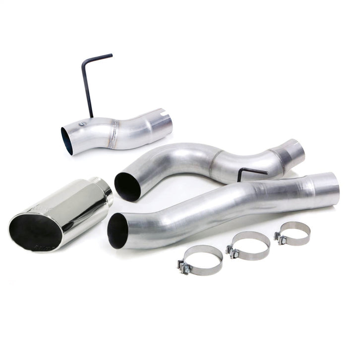 Banks Power 49778 Monster Exhaust; 5.0in. Single; S/S-Chrome Tip-2013-18 Ram 6.7L; Mega-Cab SB - Truck Part Superstore