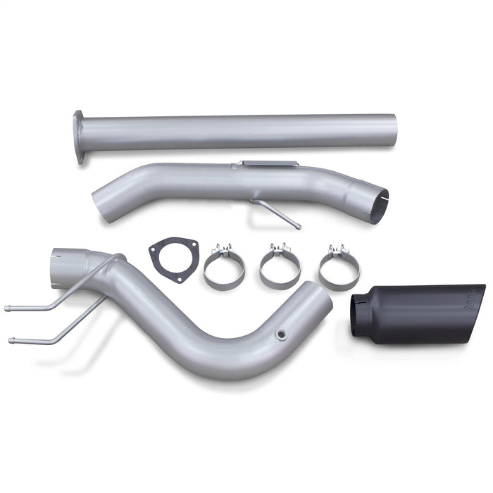 Banks Power 49794-B Monster Exhaust; 4.0in. 2017-2019 Ford 6.7L Exhaust; Black Tip - Truck Part Superstore