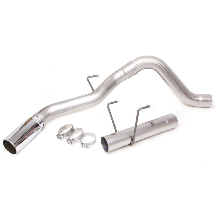 Banks Power 49796 Monster Exhaust; 4.0in. Single; S/S-Chrome Tip-2014-18 Ram 6.7L; CCLB - Truck Part Superstore