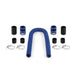 Mishimoto MMAH-U36BL Universal Flexible Stainless Steel Radiator Hose Kit, 36", Blue - Truck Part Superstore