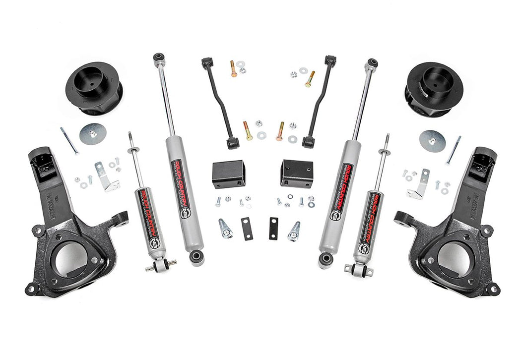 Rough Country 30730 4 Inch Suspension Lift Kit 09-18 RAM 1500 2WD Rough Country - Truck Part Superstore
