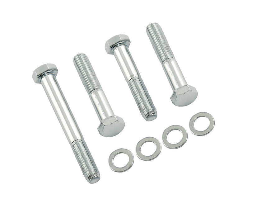 Mr Gasket 4996 Water Pump Bolts; Hex Head; Short Water Pump; 4 pc. 3/8 in. w/Washers; - Truck Part Superstore
