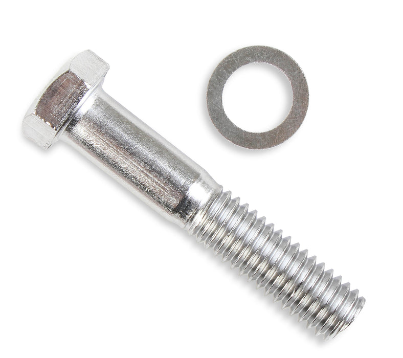 Mr Gasket 4998 Water Pump Bolts; Hex Head; Long Water Pump; 4 pc. 3/8 in. w/Washers; - Truck Part Superstore