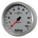 AutoMeter 4998 GAUGE; TACHOMETER; 5in.; 10K RPM; IN-DASH; ULTRA-LITE II - Truck Part Superstore