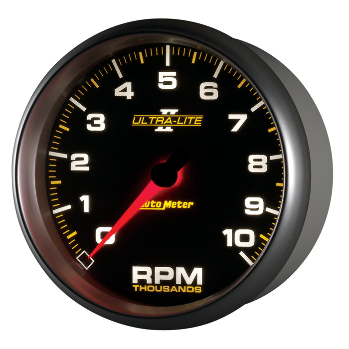 AutoMeter 4998 GAUGE; TACHOMETER; 5in.; 10K RPM; IN-DASH; ULTRA-LITE II - Truck Part Superstore
