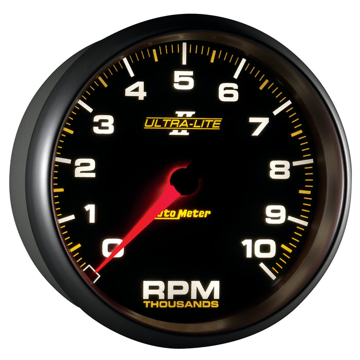 AutoMeter 4998 GAUGE; TACHOMETER; 5in.; 10K RPM; IN-DASH; ULTRA-LITE II - Truck Part Superstore