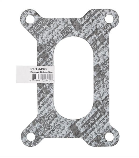 Mr Gasket 49G Carburetor Base Gasket; Holley; 2bbl; Open Plenum; 350/500 cfm; - Truck Part Superstore