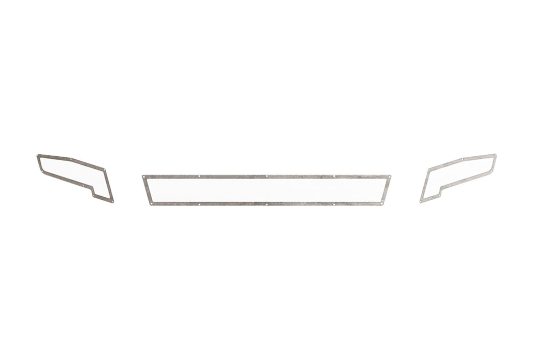 Road Armor 4DFMR Accessory Identity Front Bumper; Beauty Ring Mesh; Wide; Raw Stainless Steel; - Truck Part Superstore