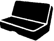 FIA OE34 CHARC Oe™ Universal Fit Seat Cover; Tweed; Charcoal; Truck Full Size Bench Seats; - Truck Part Superstore