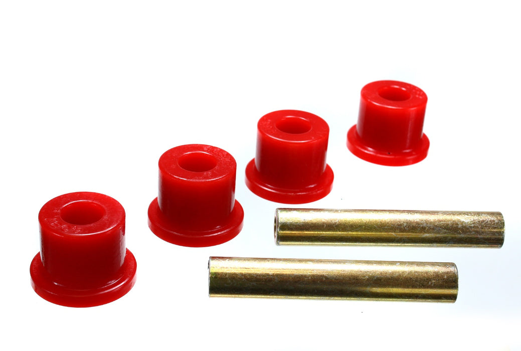 Energy Suspension 4.1102R Transmission Crossmember Mount Bushings; Red; Mounts To Frame Bushing; - Truck Part Superstore