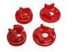 Energy Suspension 4.1105R Motor Mount Set; Red; Performance Polyurethane; 2 Per Set; - Truck Part Superstore