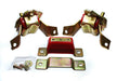 Energy Suspension 4.1124R Motor And Transmission Mount; Red; Zinc Finish; Performance Polyurethane; - Truck Part Superstore