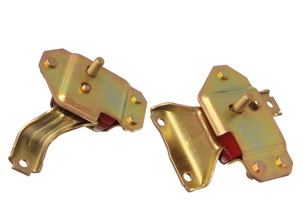 Energy Suspension 4.1127R Motor Mount Set; Red; Pair; Performance Polyurethane; - Truck Part Superstore