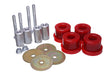 Energy Suspension 4.1139R Differential Carrier Bushing Set; Red; Rear; Performance Polyurethane; - Truck Part Superstore