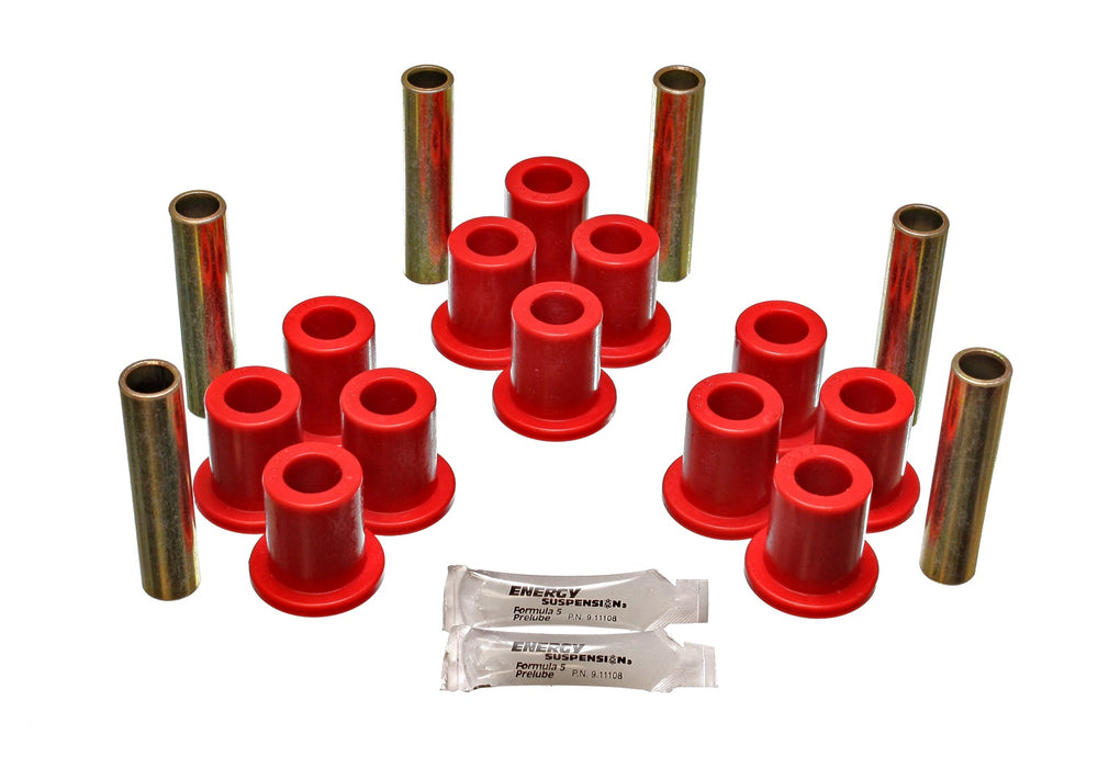 Energy Suspension 4.2118R Leaf Spring Bushing Set - Truck Part Superstore
