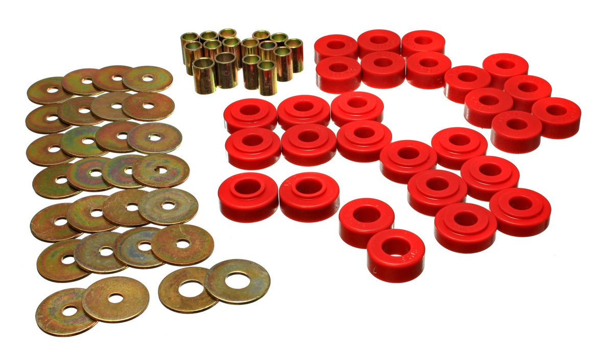 Energy Suspension 4.2127R Leaf Spring Bushing Set - Truck Part Superstore