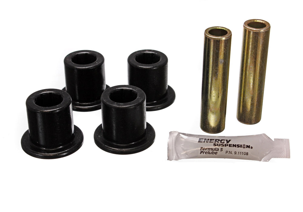 Energy Suspension 4.2153G Shackle Bushing Set; Black; Performance Polyurethane; - Truck Part Superstore