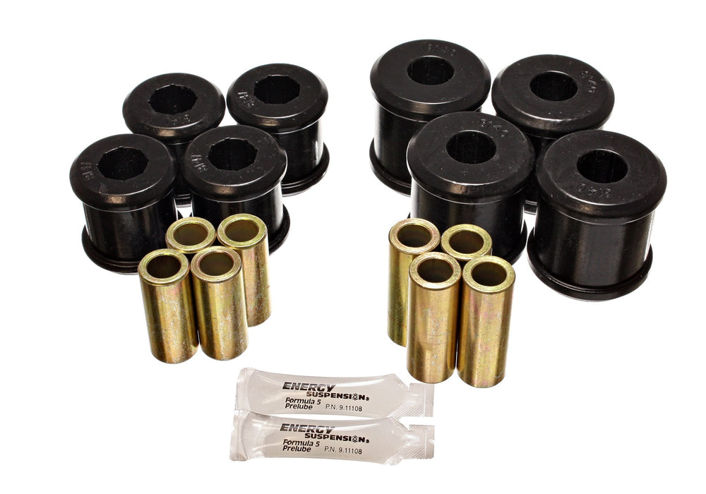 Energy Suspension 4.3146G Control Arm Bushing Set; Black; Rear; Performance Polyurethane; - Truck Part Superstore