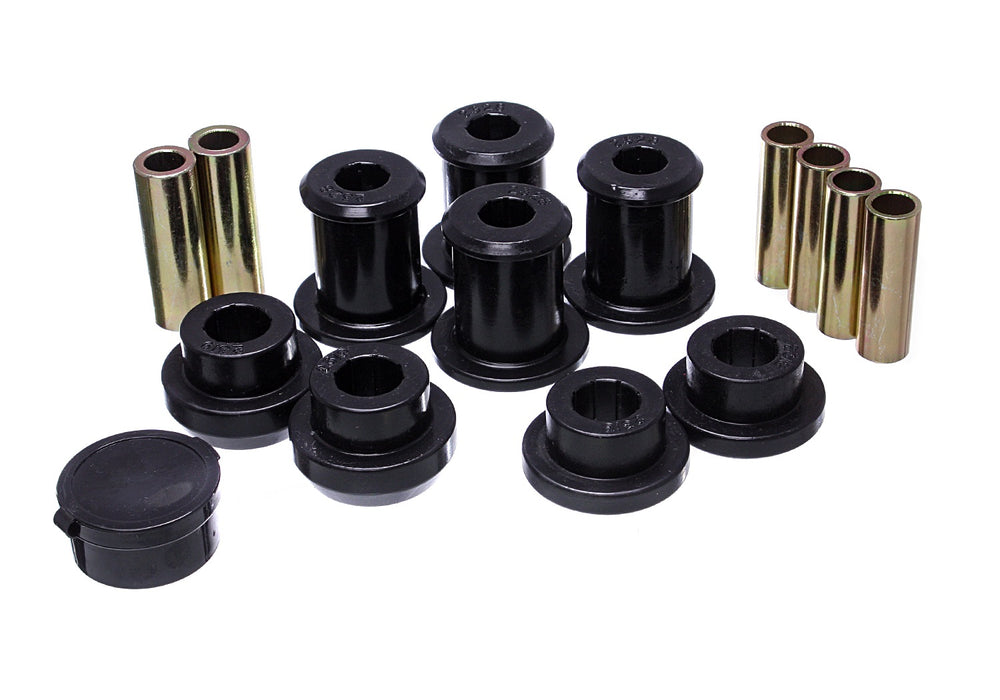 Energy Suspension 4.3163G Control Arm Bushing Set; Black; Rear; Performance Polyurethane; - Truck Part Superstore
