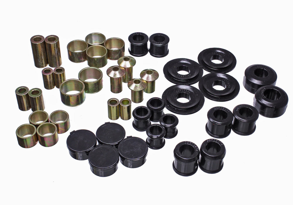 Energy Suspension 4.3166G Control Arm Bushing Set; Black; Rear; Performance Polyurethane; - Truck Part Superstore