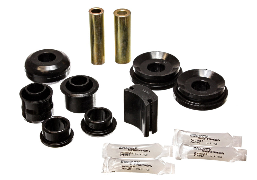 Energy Suspension 4.3167G Control Arm Bushing Set; Black; Rear Upper; Performance Polyurethane; - Truck Part Superstore