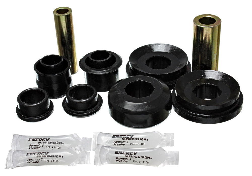 Energy Suspension 4.3169G Control Arm Bushing Set; Black; Rear; Must Reuse All Metal Parts; - Truck Part Superstore