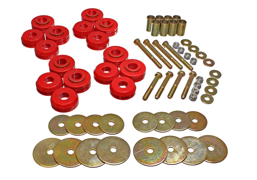 Energy Suspension 4.4110R Body Cab Mount Set - Truck Part Superstore