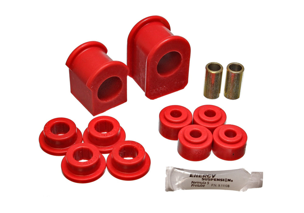 Energy Suspension 4.5126R Sway Bar Bushing Set; Red; Bar Dia. 1 1/8 in.; Performance Polyurethane; - Truck Part Superstore