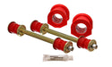 Energy Suspension 4.5152R Sway Bar Bushing Set; Red; Front; Bar Dia. 36mm; Performance Polyurethane; - Truck Part Superstore