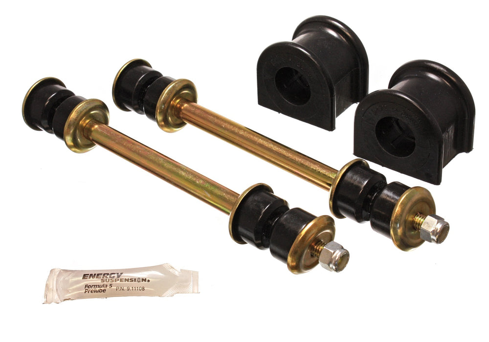 Energy Suspension 4.5157G Sway Bar Bushing Set; Black; Front; 29mm; Performance Polyurethane; - Truck Part Superstore