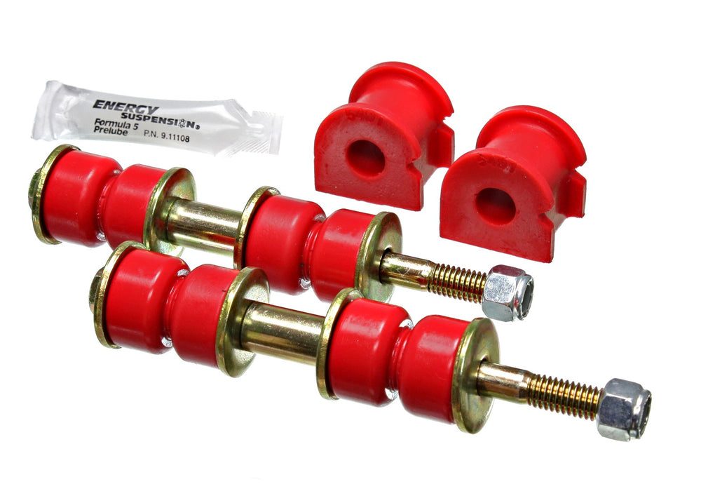 Energy Suspension 4.5169G Sway Bar Bushing Set; Black; Rear; Bar Dia. 13mm; Performance Polyurethane; - Truck Part Superstore