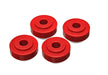 Energy Suspension 4.7113R Strut Rod Bushing Set; Red; Front; Performance Polyurethane; - Truck Part Superstore