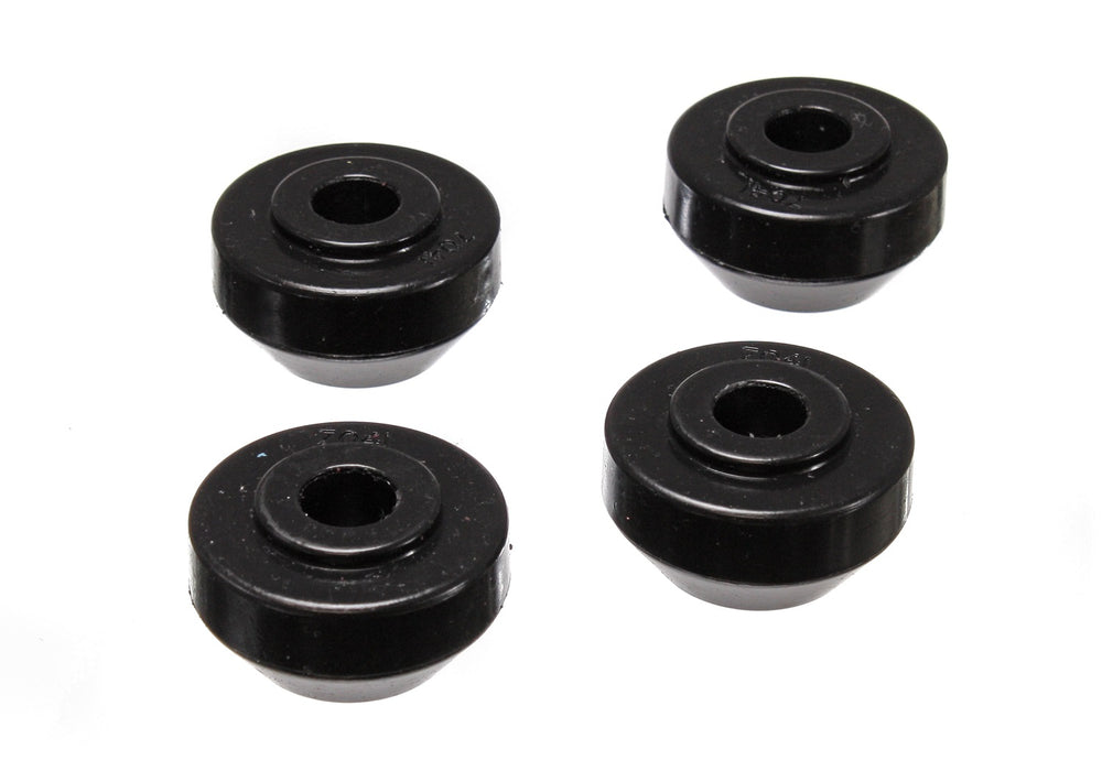 Energy Suspension 4.7117G Strut Rod Bushing Set; Black; Front; Performance Polyurethane; - Truck Part Superstore