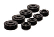 Energy Suspension 4.7120G Strut Rod Bushing Set; Black; Rear; Performance Polyurethane; - Truck Part Superstore