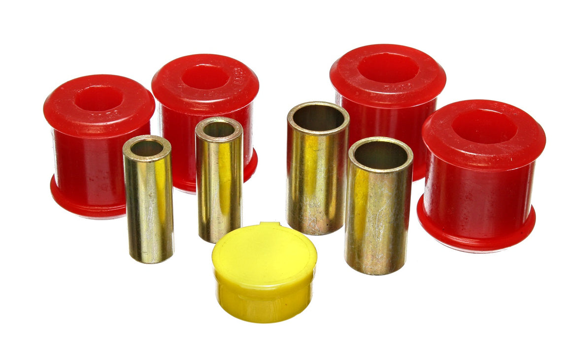 Energy Suspension 4.7123R Trailing Arm Bushing Set; Red; Rear; Must Reuse All Metal Hardware; - Truck Part Superstore