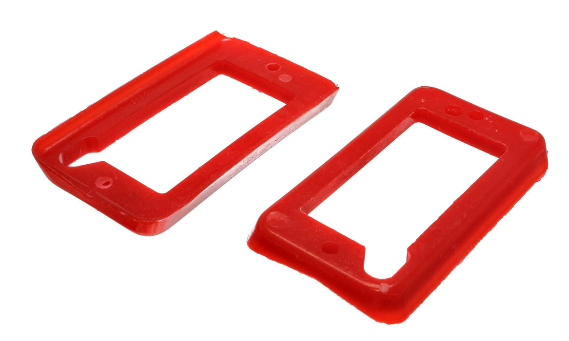 Energy Suspension 4.9101R Turn Signal Gasket; Red; Front; - Truck Part Superstore
