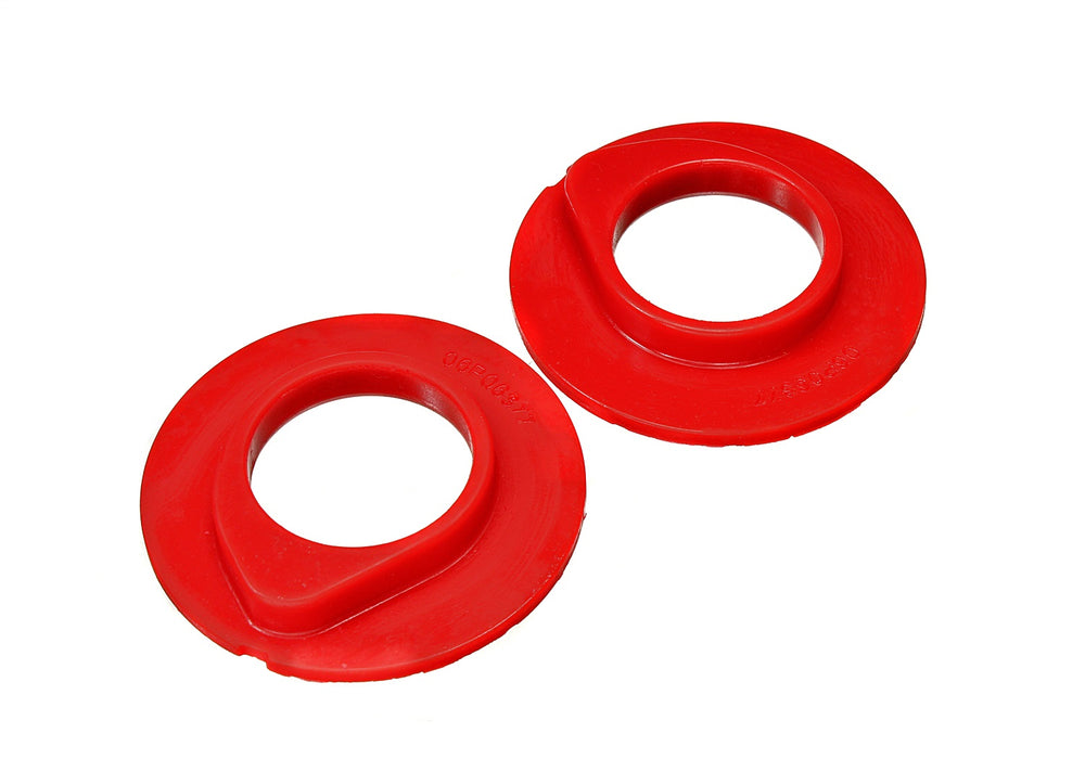 Energy Suspension 4.9108R Coil Spring Isolator Set; Red; - Truck Part Superstore