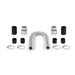 Mishimoto MMAH-U24C Universal Flexible Stainless Steel Radiator Hose Kit, 24", Chrome - Truck Part Superstore