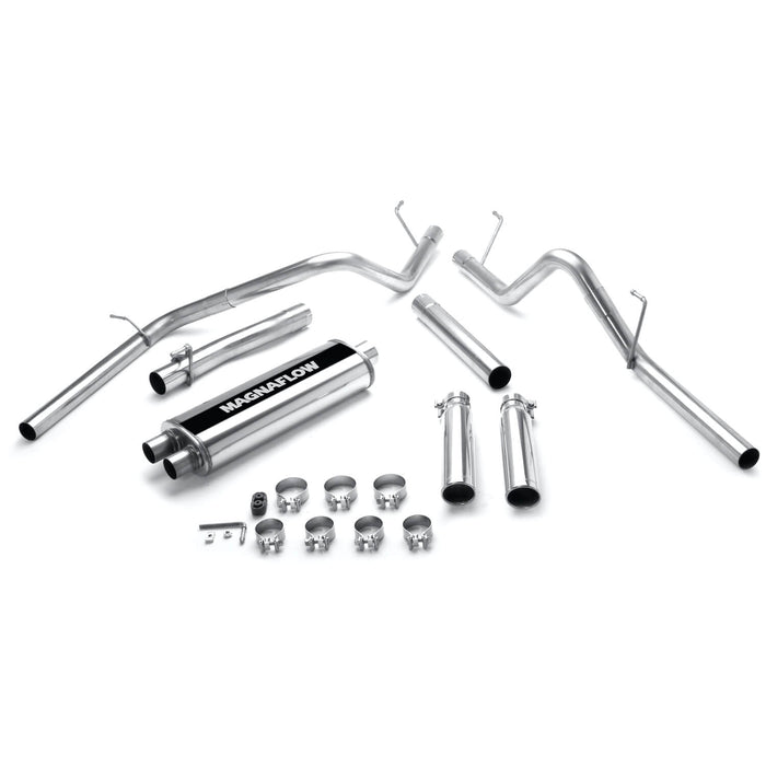 MagnaFlow Exhaust Products 15791 Street Series Stainless Cat-Back System - Truck Part Superstore