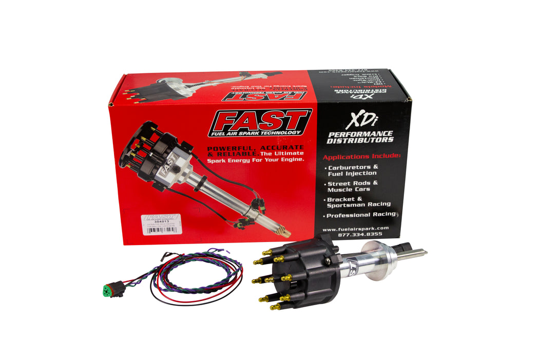 FAST 304013 XDi Race Cam Sync Small Cap Distributor for Chrysler RB 426-440 - Truck Part Superstore
