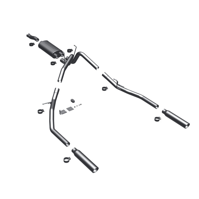MagnaFlow Exhaust Products 16864 Street Series Stainless Cat-Back System - Truck Part Superstore