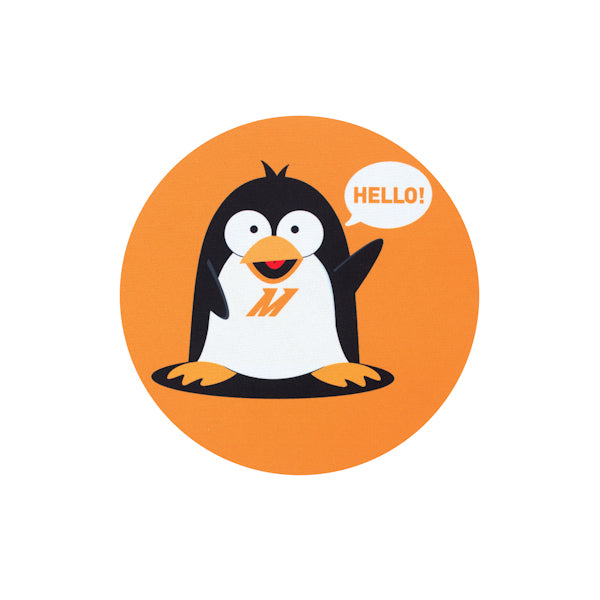 Mishimoto MMPROMO-MPAD-HELLO Chilly the Penguin Mouse Pad - Truck Part Superstore