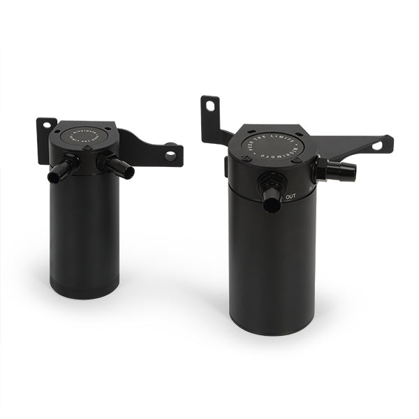Mishimoto MMBCC-F35T-11SBE Baffled Oil Catch Can, fits Ford F-150 3.5L EcoBoost 2011-2014 - Truck Part Superstore