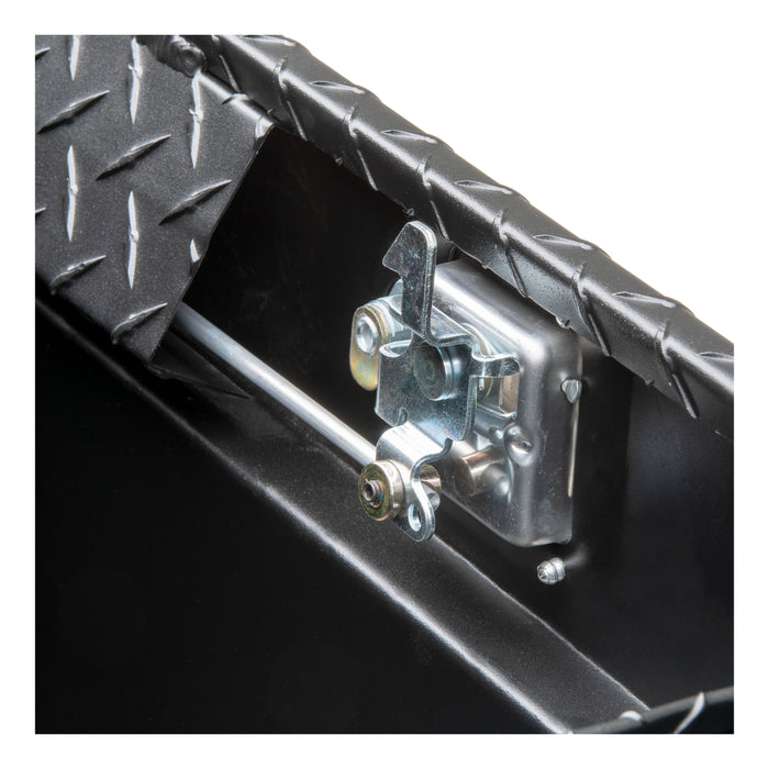 UWS EC20093 Matte Black Aluminum 58in. 5th Wheel Truck Tool Box (Heavy Packaging) - Truck Part Superstore