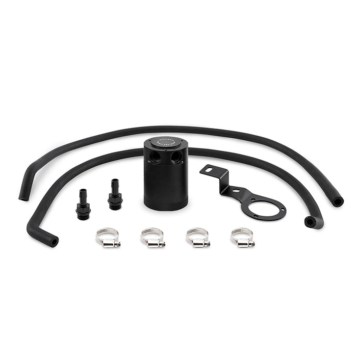 Mishimoto MMBCC-WRX-15PBE Baffled Oil Catch Can, PCV Side, fits Subaru WRX 2015-2021 - Truck Part Superstore