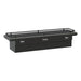 UWS SL-72-LP-MB-R Matte Black Aluminum 72in. Secure Lock Crossover Truck Tool Box; Low Profile; Ra - Truck Part Superstore