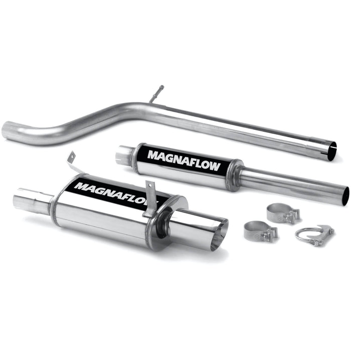 MagnaFlow Exhaust Products 16657 Street Series Stainless Cat-Back System - Truck Part Superstore